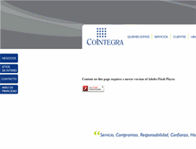 Tablet Screenshot of cointegra.com